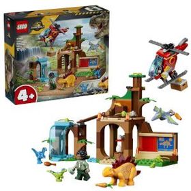 Lego 77981 Jurassic World Velociraptor, Stegosaurus ve Pteranodon Kurtarma