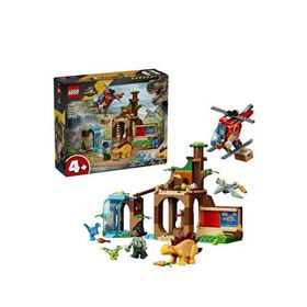 Lego 77981 Jurassic World Velociraptor, Stegosaurus ve Pteranodon Kurtarma