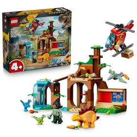 Lego 77981 Jurassic World Velociraptor, Stegosaurus ve Pteranodon Kurtarma