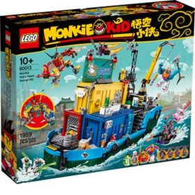 Lego 80013 Monkie Kid Monkie Kid Ekibinin Gizli Karargahı