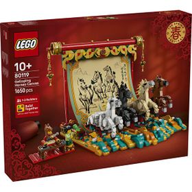 Lego 80119 Iconic Dört Nala Koşan Atlar Tablosu 10+ Yaş 1650 Parça