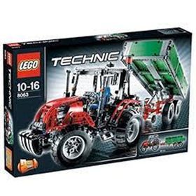 Lego 8063 Technic Set Tractor With Trailer