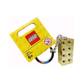 Lego 850808 Altın 2x4 Anahtarlık