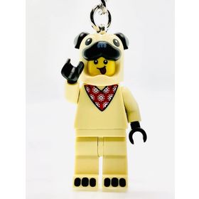 Lego 854158 Gear French Bull Dog Guy Key Chain