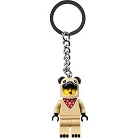 Lego 854158 Gear French Bull Dog Guy Key Chain