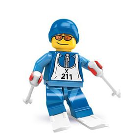 Lego 8684 Minifigür Seri 2 Skier