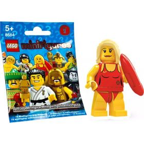 Lego 8684 Seri 2 Lifeguard Mini Figür