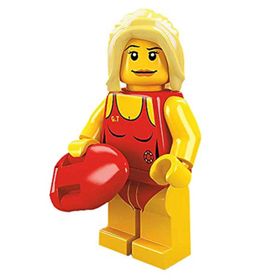 Lego 8684 Seri 2 Minifigür Lifeguard