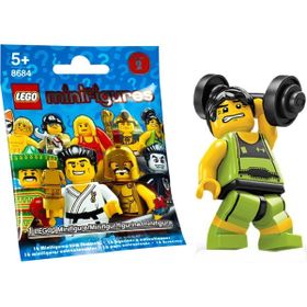 Lego 8684 Seri 2 Minifigür Weightlifter