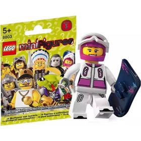 Lego 8803 Seri 3 Minifigür - Snowboarder