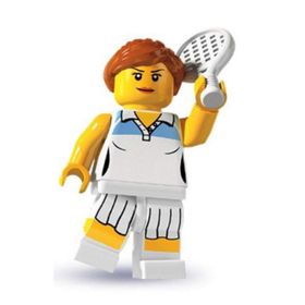 Lego 8803 Seri 3 Minifigür - Tennis Player