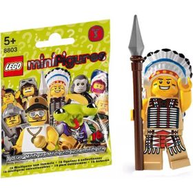 Lego 8803 Seri 3 Minifigür - Tribal Chief