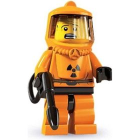 Lego 8804 Seri 4 Minifigür - Hazmat Guy