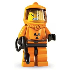 Lego 8804 Seri 4 Minifigür - Hazmat Guy