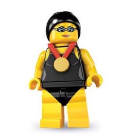 Lego 8831 Minifigür Seri 7 - Swimming Champion