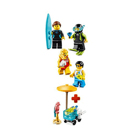 Lego City 40344 Summer Celebration Minifigure Pack