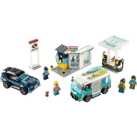 Lego City 60257 354 Parça Servis İstasyonu