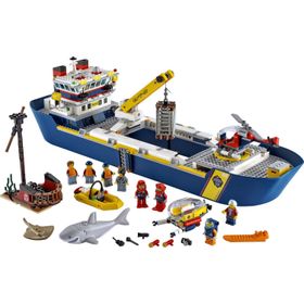 Lego City 60266 Okyanus Keşif Gemisi Yapım Seti