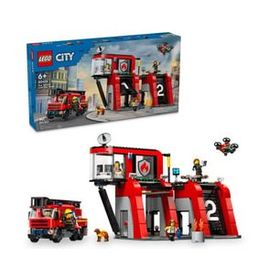 Lego City 60414 İtfaiye Kamyonlu İtfaiye Merkezi