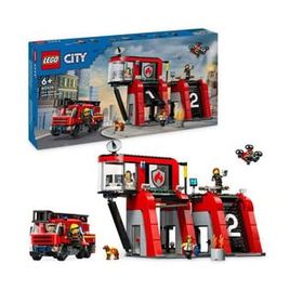 Lego City 60414 İtfaiye Kamyonlu İtfaiye Merkezi