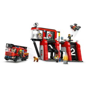 Lego City 60414 İtfaiye Kamyonlu İtfaiye Merkezi