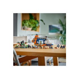 Lego City 60437 Orman Kaşifinin Helikopteri Kamp Yerinde