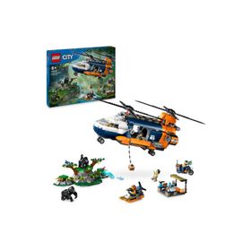 Lego City 60437 Orman Kaşifinin Helikopteri Kamp Yerinde
