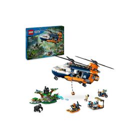 Lego City 60437 Orman Kaşifinin Helikopteri Kamp Yerinde
