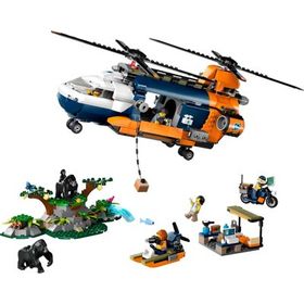 Lego City 60437 Orman Kaşifinin Helikopteri Kamp Yerinde