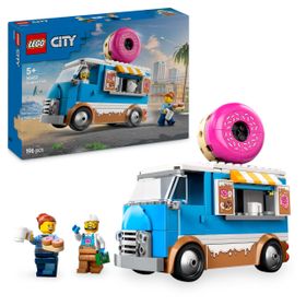 Lego City 60452 196 Parça Donut Kamyonu
