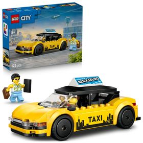 Lego City 60487 Sarı Taksi 122 Parça Yapım Seti