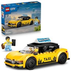 Lego City 60487 Sarı Taksi 122 Parça Yapım Seti