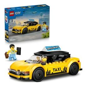 Lego City 60487 Sarı Taksi 122 Parça Yapım Seti