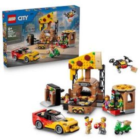 LEGO City 60496 Araçlarla Pizza Dağıtım Deneyimi 6+ Yaş 494 Parça