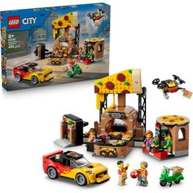 LEGO City 60496 Araçlarla Pizza Dağıtım Deneyimi 6+ Yaş 494 Parça