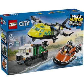 Lego City 60505 Uçak Servis Kamyonu ve Hoverkraft Karışımı