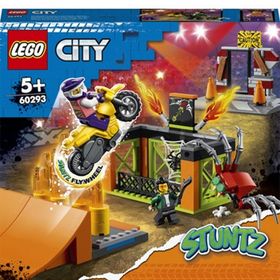 Lego City Gösteri Parkı 60293 Yapım Seti Çocuklar için Havalı Volanlı Gösteri Motosikleti Oyuncak Yapım Seti