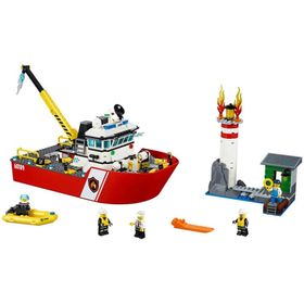 Lego City İtfaiye Teknesi