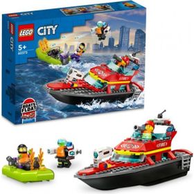 Lego City İtfaiye Teknesi