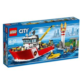Lego City İtfaiye Teknesi