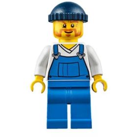 Lego CTY0648 Fire Lighthouse Keeper Minifigür
