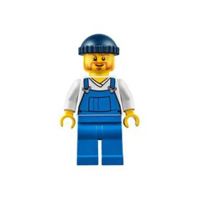 Lego CTY0648 Fire Lighthouse Keeper Minifigür