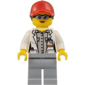 Lego CTY1069 Scientist Female Mini Figür