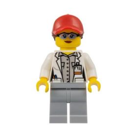 Lego CTY1069 Scientist Female Mini Figür