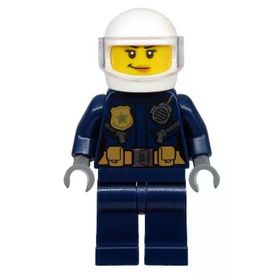 Lego CTY1132 Police Atv Driver Female Mini Figür