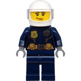Lego CTY1132 Police Atv Driver Female Mini Figür