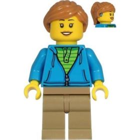 Lego CTY1221 Woman Dark Azure Hoodie