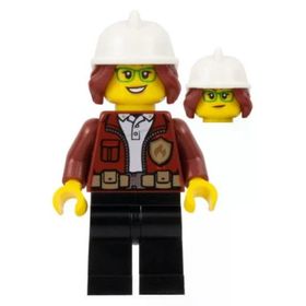 Lego CTY1288 Fire Chief Female Freya Mccloud Mini Figür