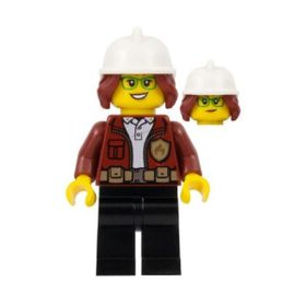 Lego CTY1288 Fire Chief Female Freya Mccloud Mini Figür
