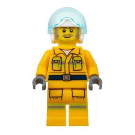 Lego CTY1369 Fire Reflective Stripes Mini Figür